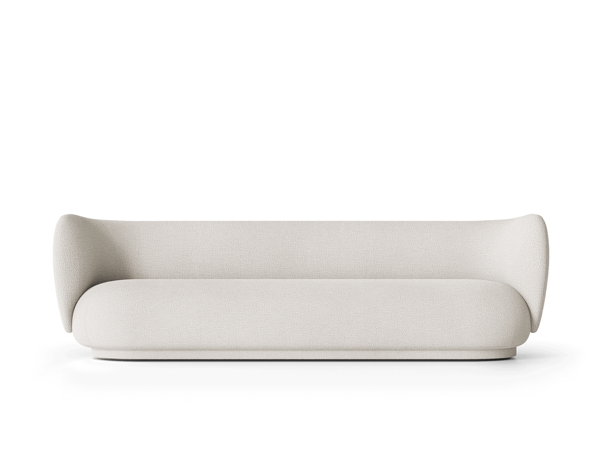 Rico Sofa 4 - Bouclé - Off-White