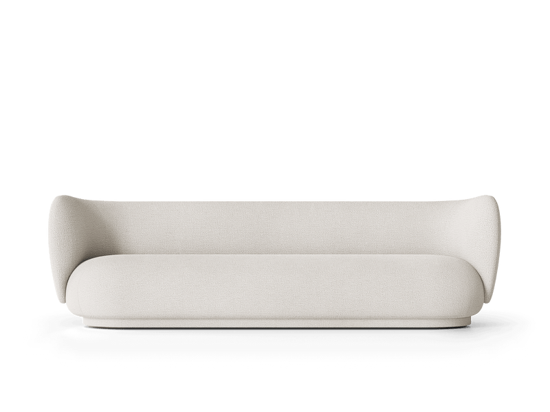 Rico Sofa 4 - Bouclé - Off-White