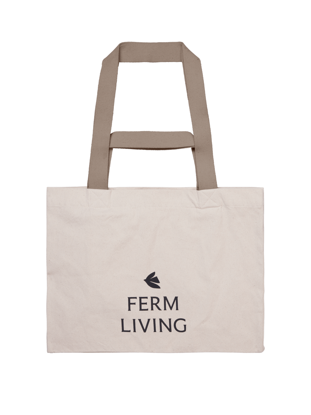 Ferm Living Weekend Bag - Undyed/Dark Cashmere