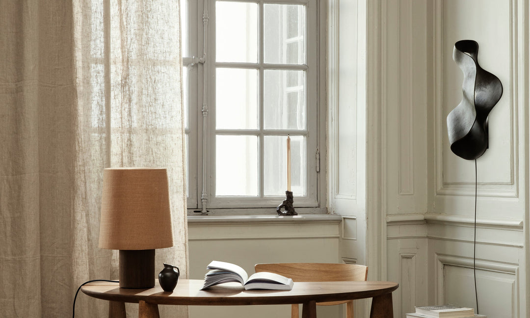 Tillverkningen av de skulpturala Oyster Lamps