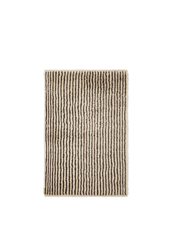 Kami Knotted Rug - Off-White/Coffee
