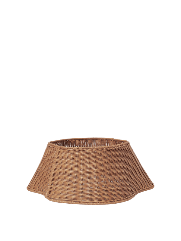 Drape Braided Tree Skirt - Natural