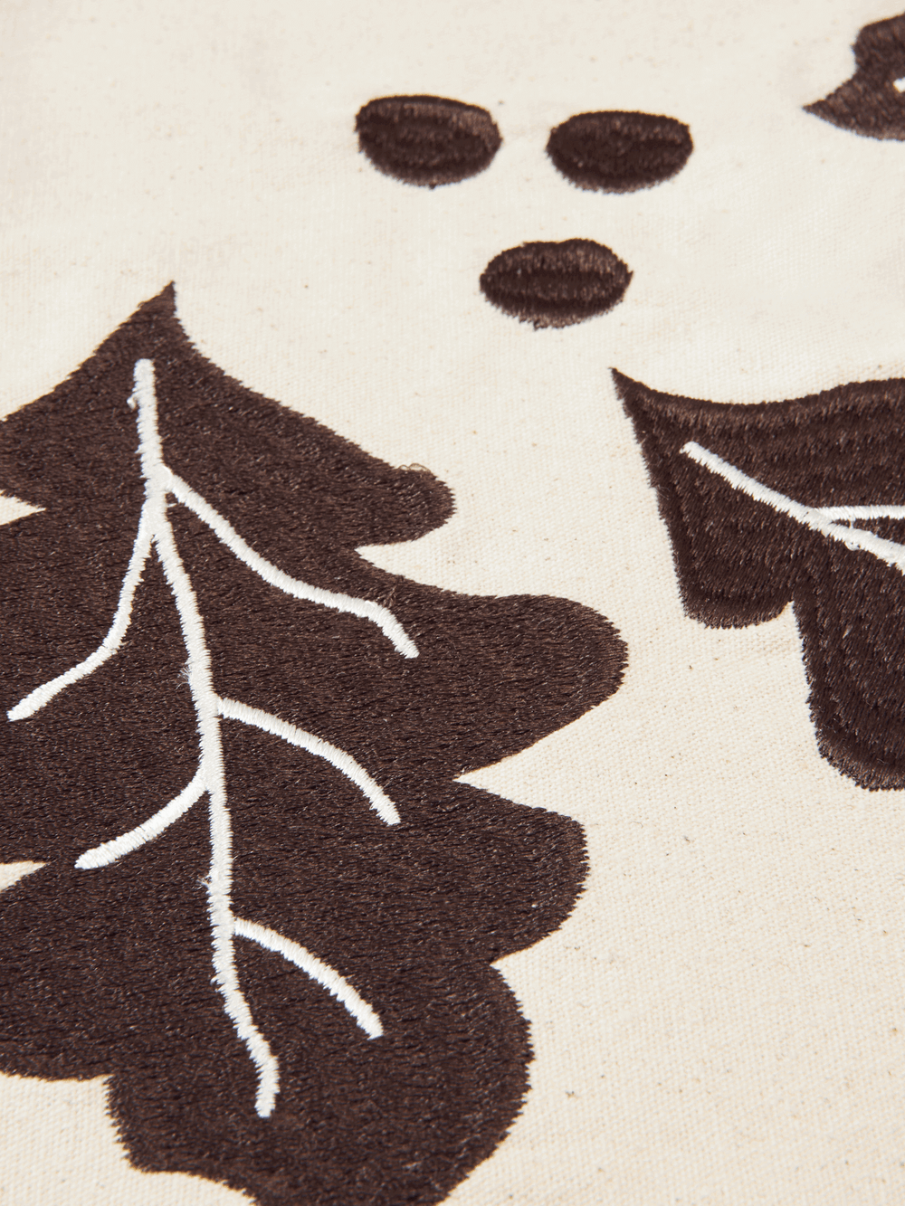 Oak Christmas Tree Blanket - Square - Natural