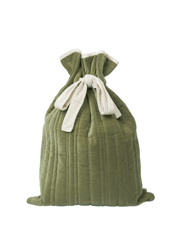 Vari Quilted Sack - Velvet - Khaki