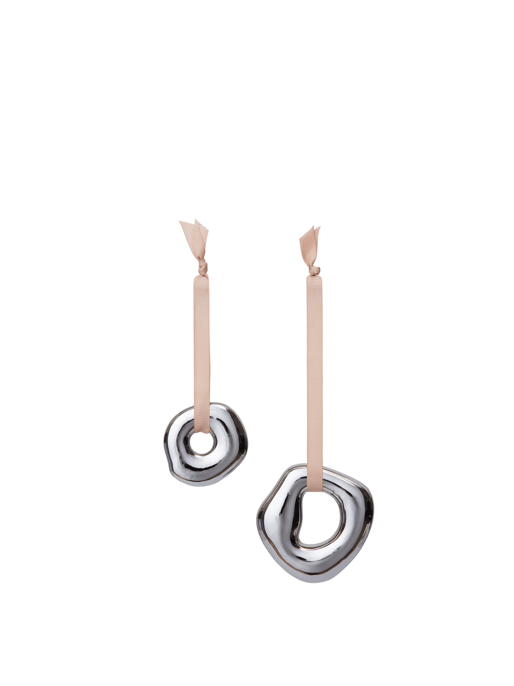 Orrith Ornaments - Set of 2 - Silver