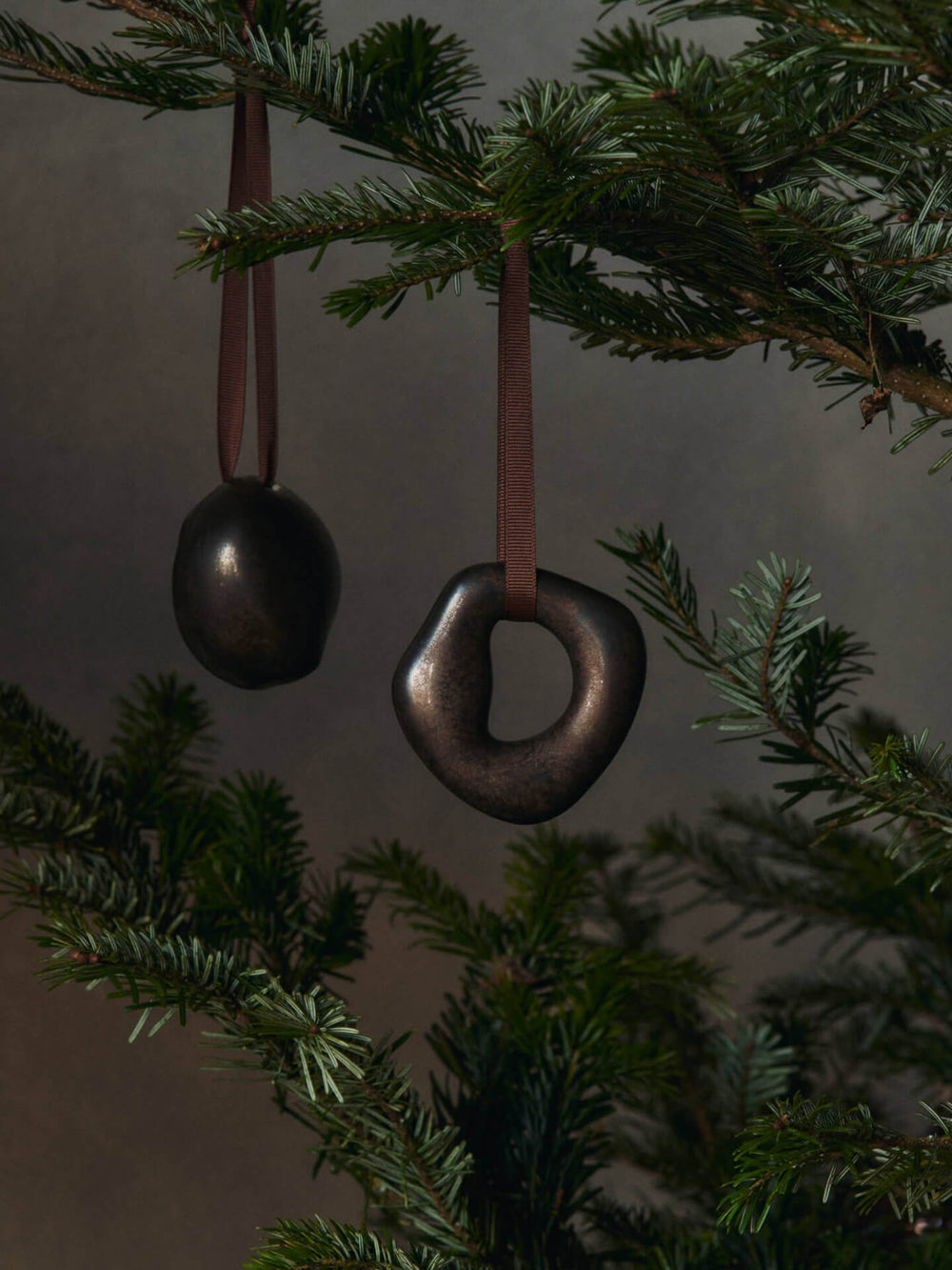 Orrith Ornaments - Set of 2 - Rustic Bronze