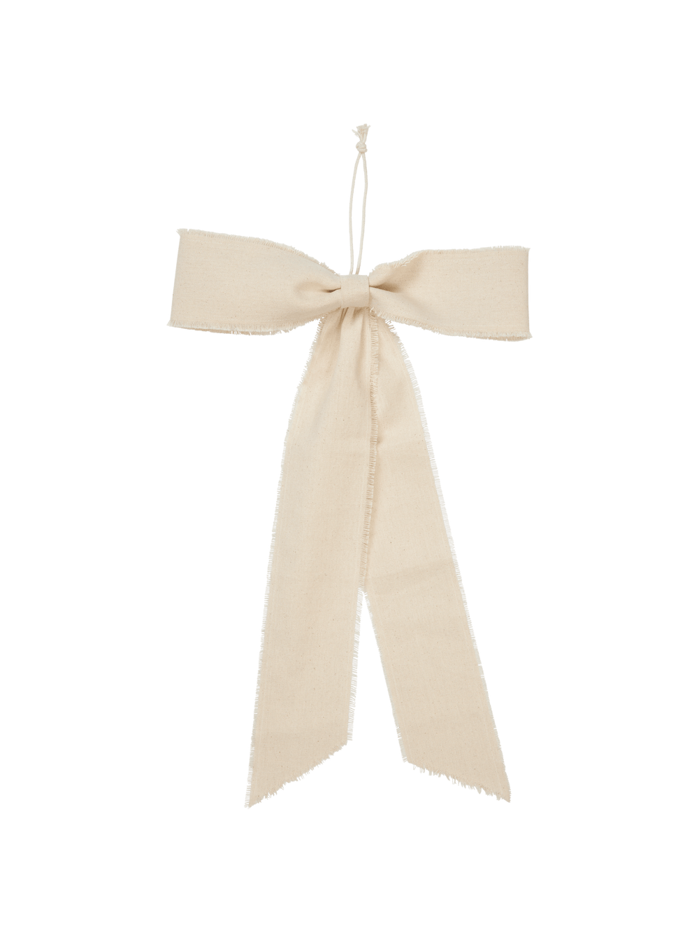 Bow Decoration - Large - Natural