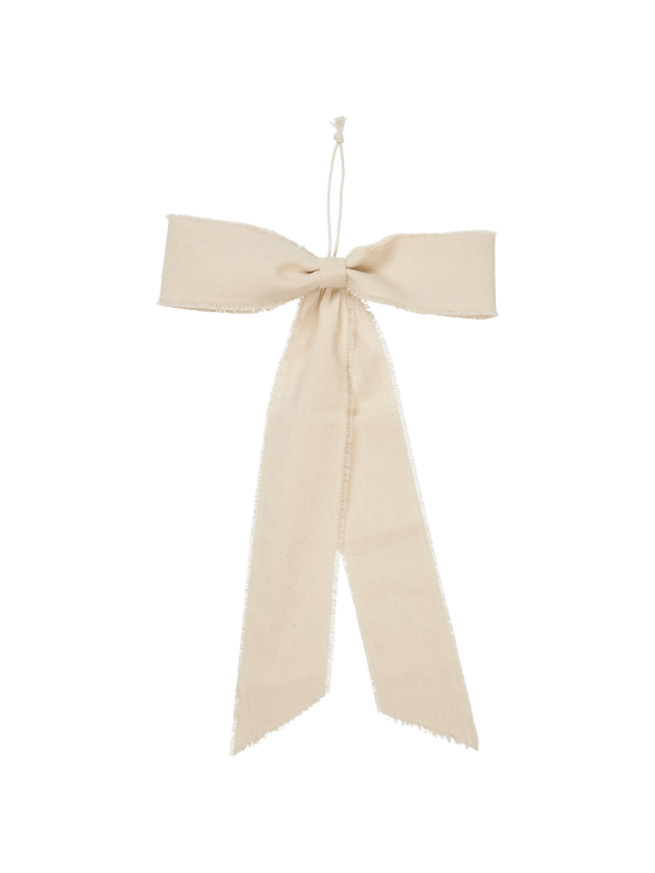 Bow Decoration - Large - Natural