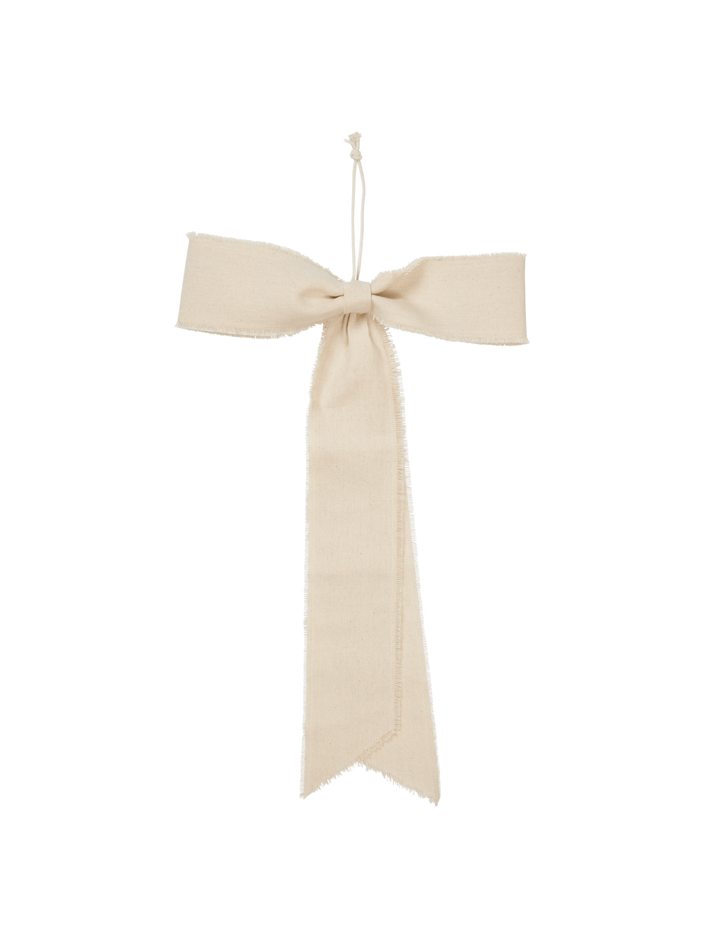 Bow Decoration - Large - Natural