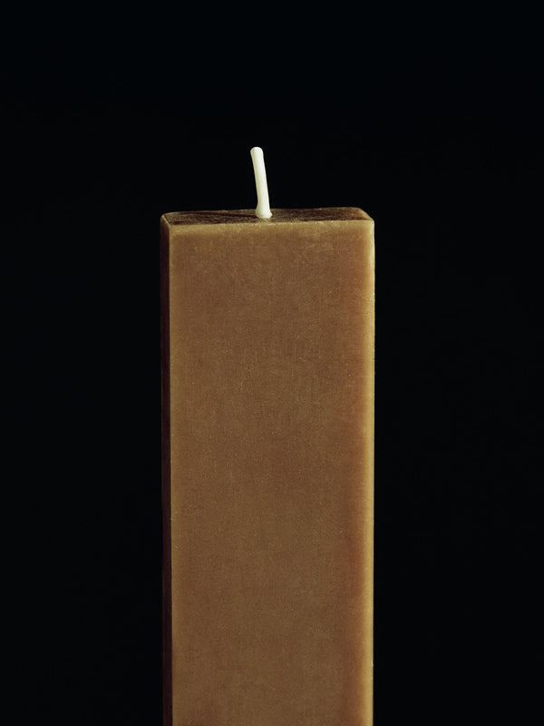 Burren Pillar Candles - Set of 2 - Bronze