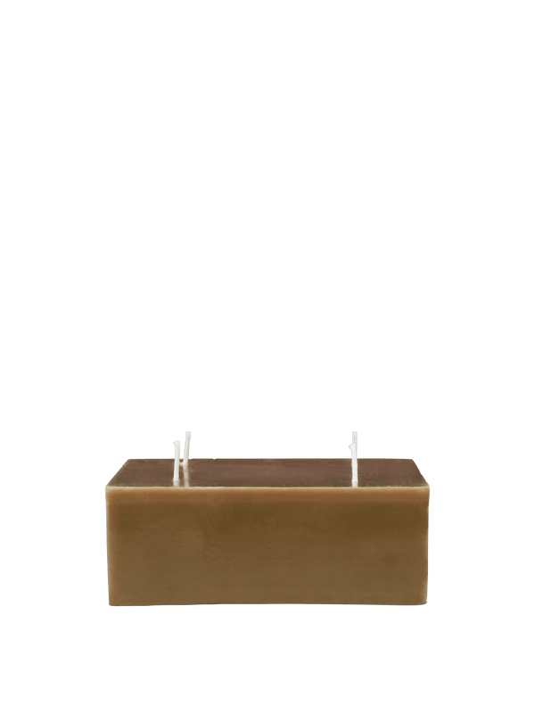 Burren Block Candle - Large - Bronze