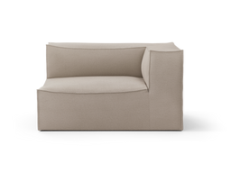 Catena Sofa Armrest Right L401 i bomullslinne i natur
